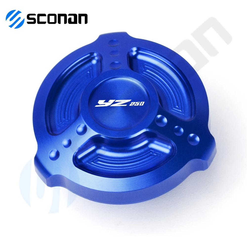 For YAMAHA YZ250 YZ250F YZ250FX YZ450F YZ450FX Motocycle Accessories CNC Aluminum M20X2.5 Oil Filler Cap Cover Screw