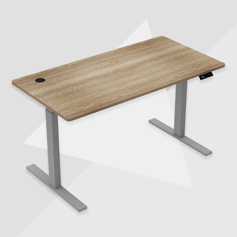 OEM/ODM Modern Electric Standing Desk Height- adjustable Sit-stand Desk Table Computer Raising Desk for Office Furniture