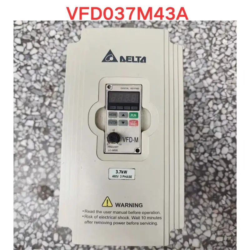 Used VFD037M43A inverter Functional test OK