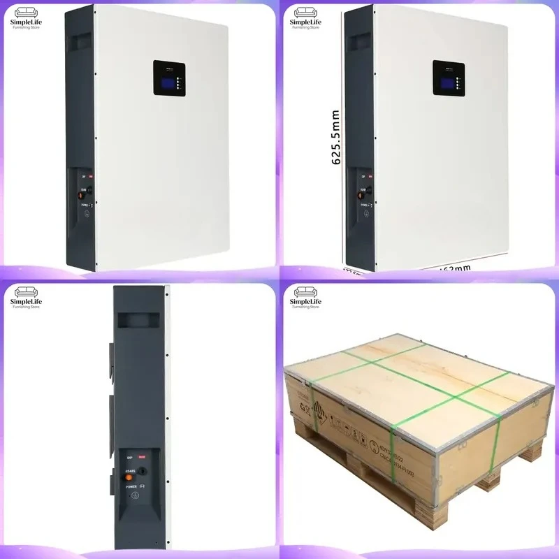48V 5KW 10KW 20KW Lithium Ion Battery Solar Energy Storage System Home Power Wall Mount PV Panel Kit Off Grid Inverter Backup