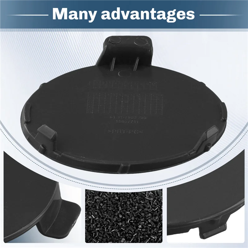 

A58X-крышка переднего бампера прицепа 51118043981 для BMW M3 серии E90 седан E92 Coupe E93 кабриолет 2005-2013 гг.