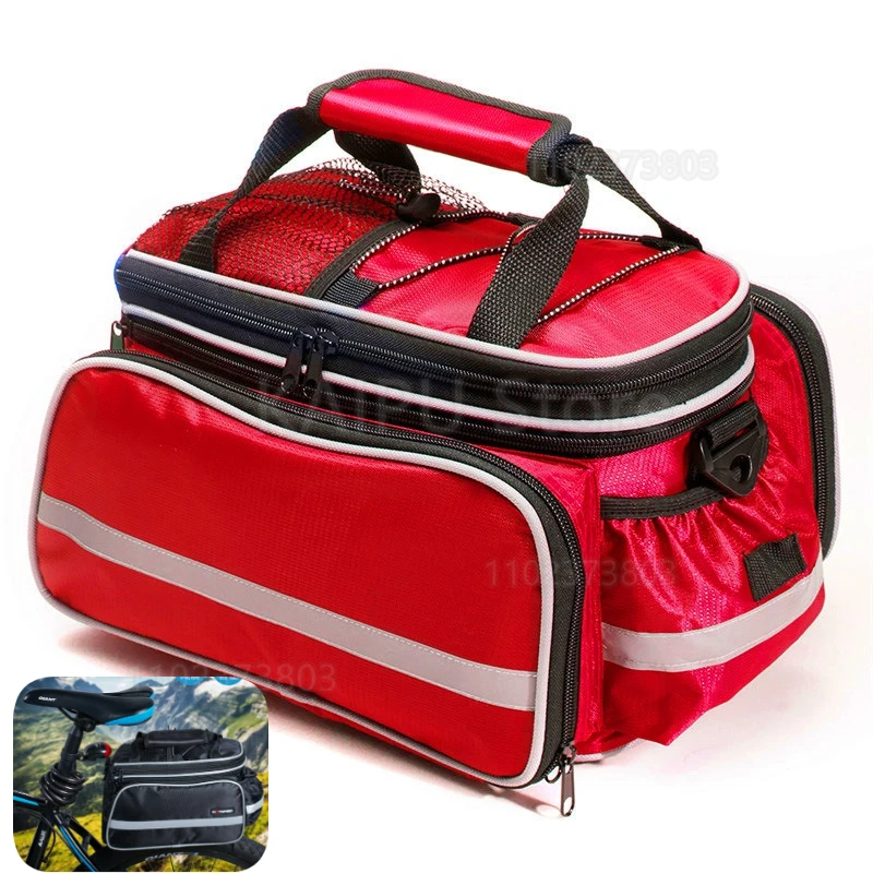 

Сумка на заднюю полку для горного велосипеда, сумка для велосипеда, водонепроницаемая сумка верблюжьего цвета для велосипедного снаряжения