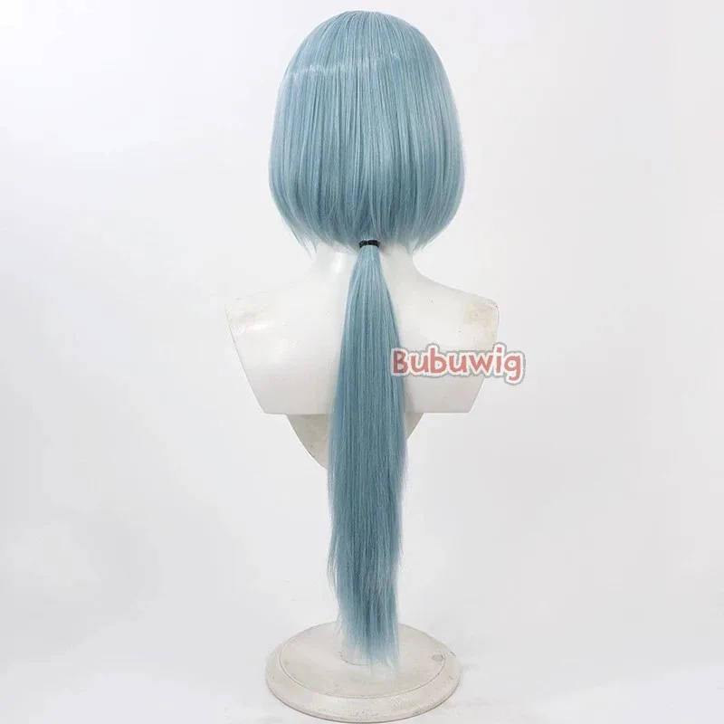 CySynthetic الشعر Fubuki تأثيري الباروكات Elusive الساموراي Fubuki 70 سنتيمتر المرأة طويلة مستقيم الأزرق كوس شعر مستعار مقاومة للحرارة