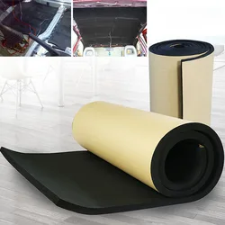 100*50cm 3/5/10/20mm Sound Proofing Deadening Absorption Self Adhesive Foam Cotton Car Hood Sound Proof Acoustic Insulation Mat