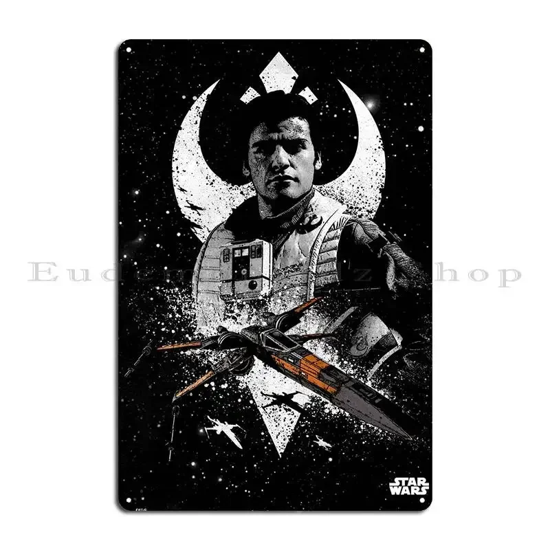 wanted: oscar isaac Metal Iron Cave Wall Decor Rusty Tin Sign Poster