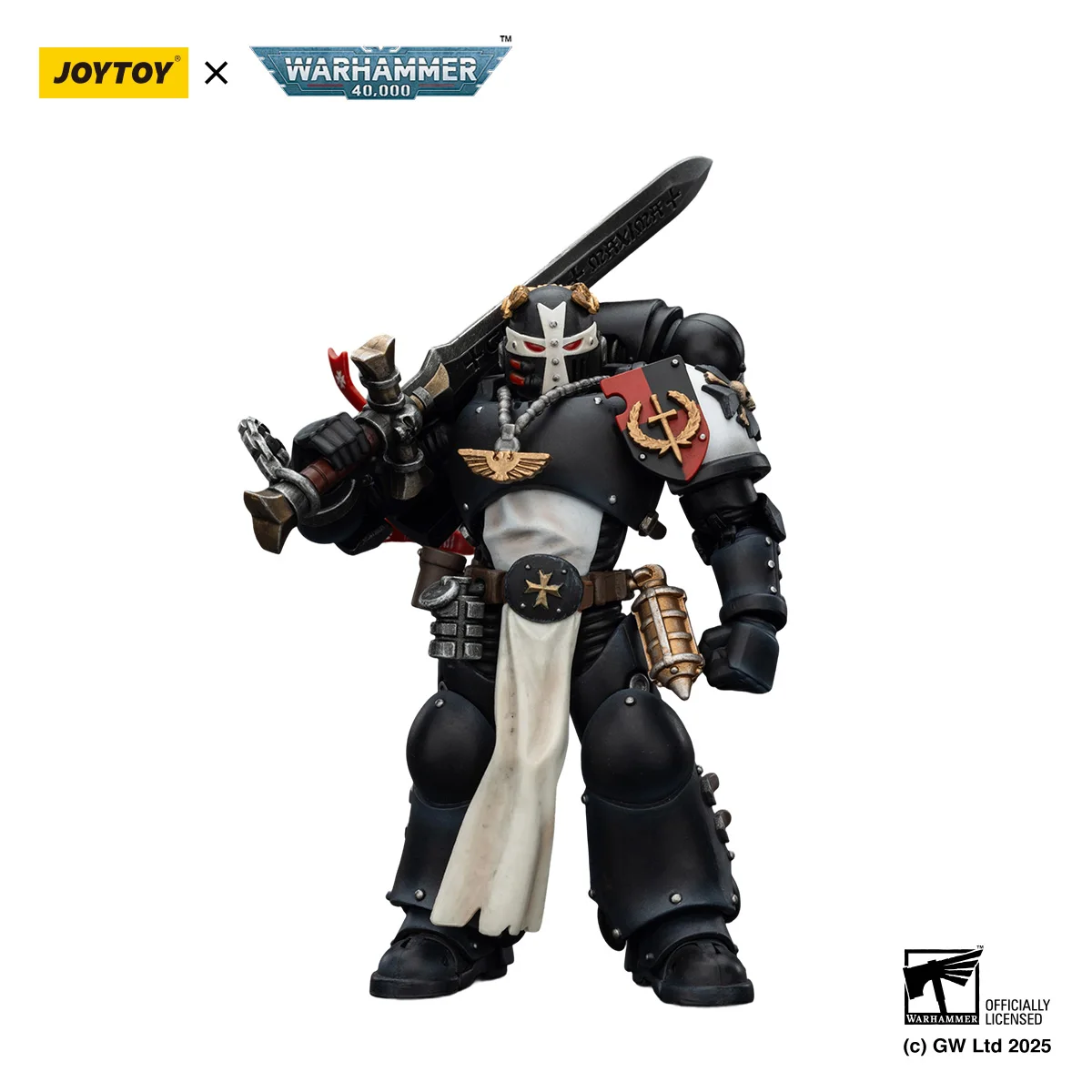 【MT】JOYTOY 1/18 Action Figure Warhammer 40K Black Templari Campionato dell'Imperatore Bayard's Revenge Modello Giocattolo Regalo