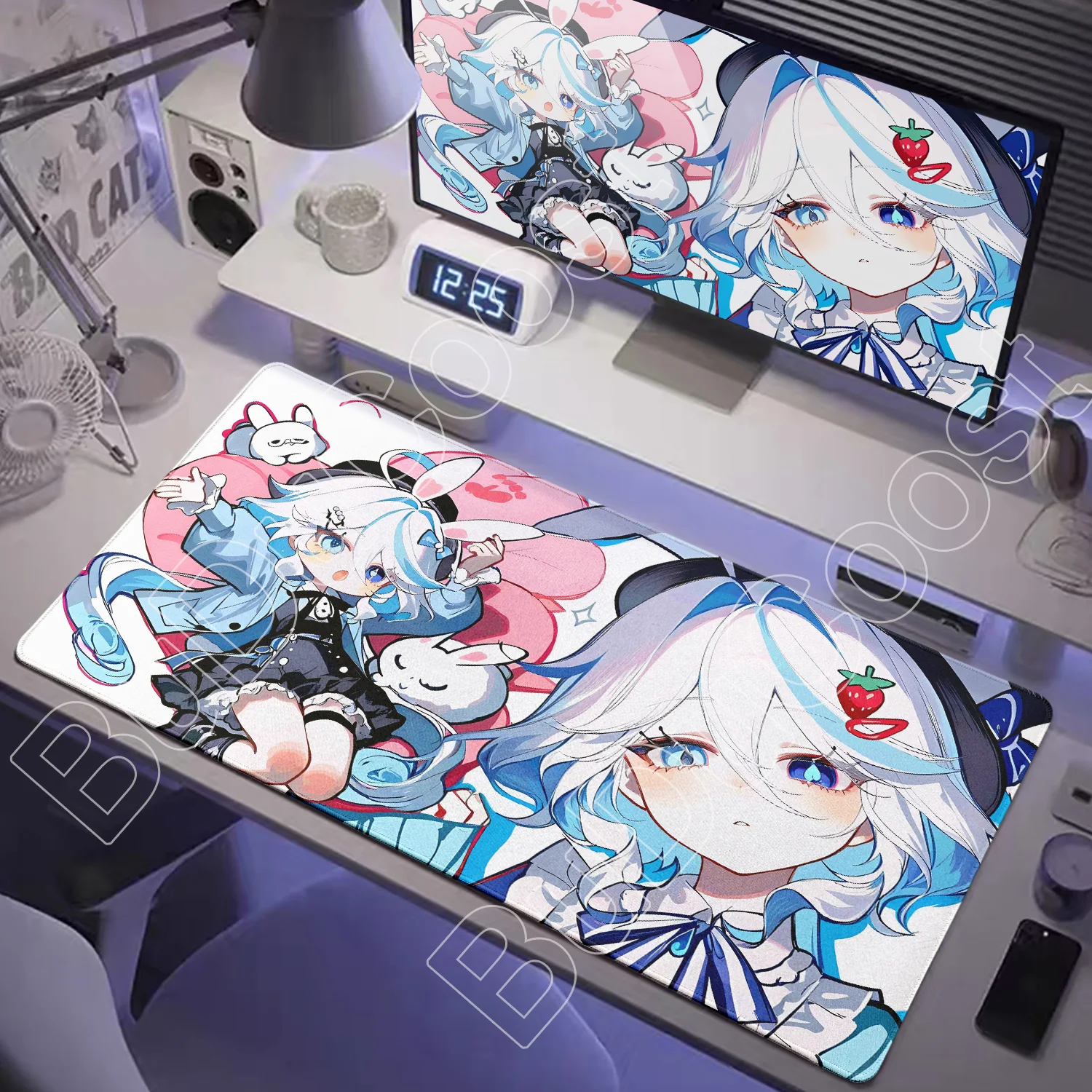 

Pretty Genshin Impact Furina Mousepad Anime Girl Cute Mouse Pad Laptop Gaming Accessories Desk Mat Computer Gamer Keyboard Rug