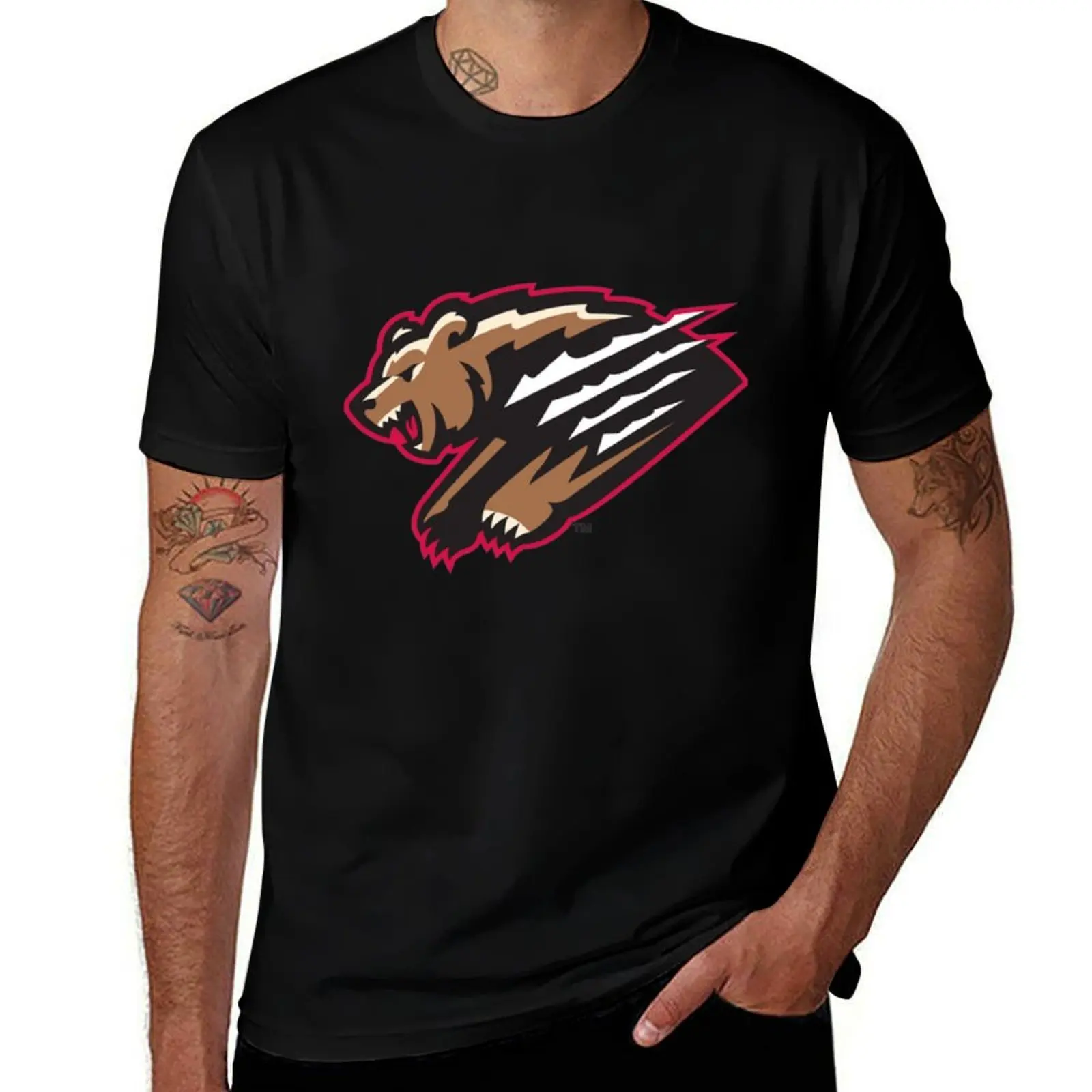 Fresno Grizzlies T-Shirt mens graphic t shirts T-Shirt