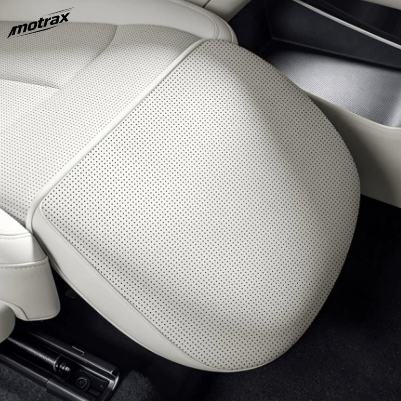 For BYD ATTO 3 EVO Yuan Plus 2026 2027 Auto Co-pilot Seat Leg Rest Protection Pad Car Anti-kick PU Leather Pad Accessories