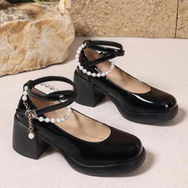 

High Jane New Universal Cross-Border Qui S Mary Faion Single oes Breathable Linen Ci Walk Suitable for Middle-Aged...