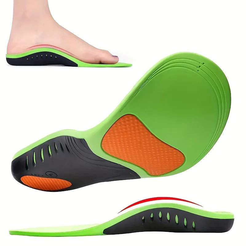 Orthopedic Insole Thickened Arch Support Shoes Pad for Flat Feet Sport Shock Absorption High Elastic Wear Resistant Foot Cushion view 3