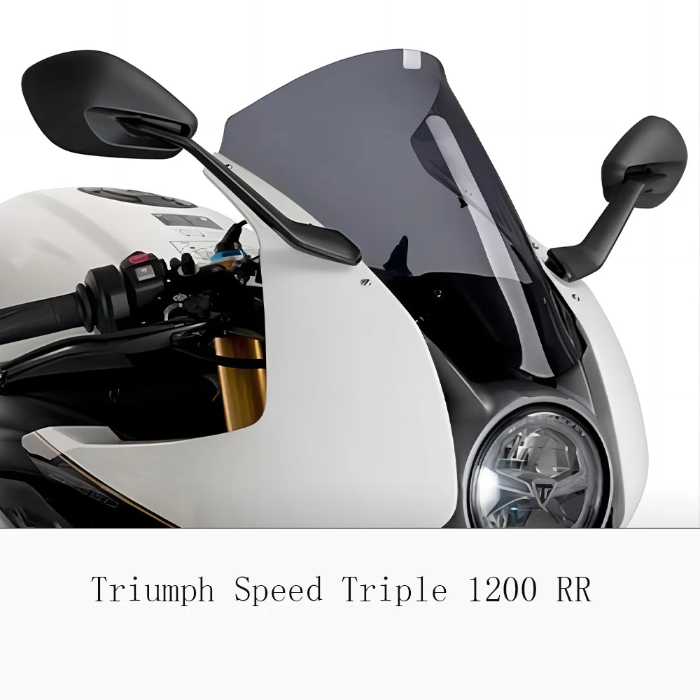 

Visière de pare-brise pour Triumph Speed Triple 1200 RR 2022 – 2024, accessoire de moto