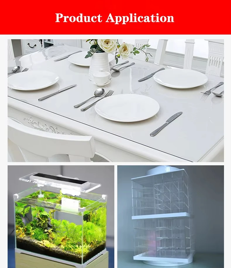 High Transparent Hard PVC Plate Sheet 100x100 200x200mm DIY Handmade Model Machining Parts