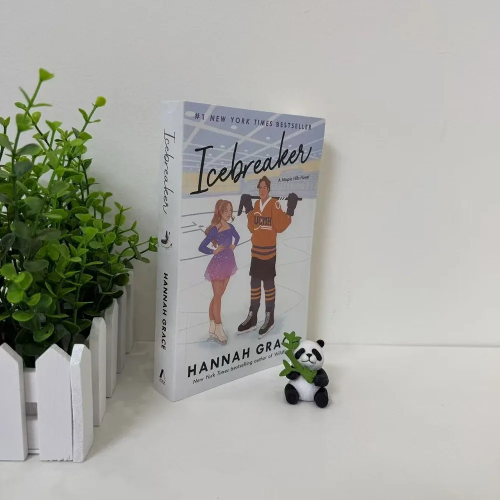 Icebreaker Hannah Grace English Young Adults Paperback #1 NYT Bestseller Ice Hockey Sports Romance Novel Free Shipping
