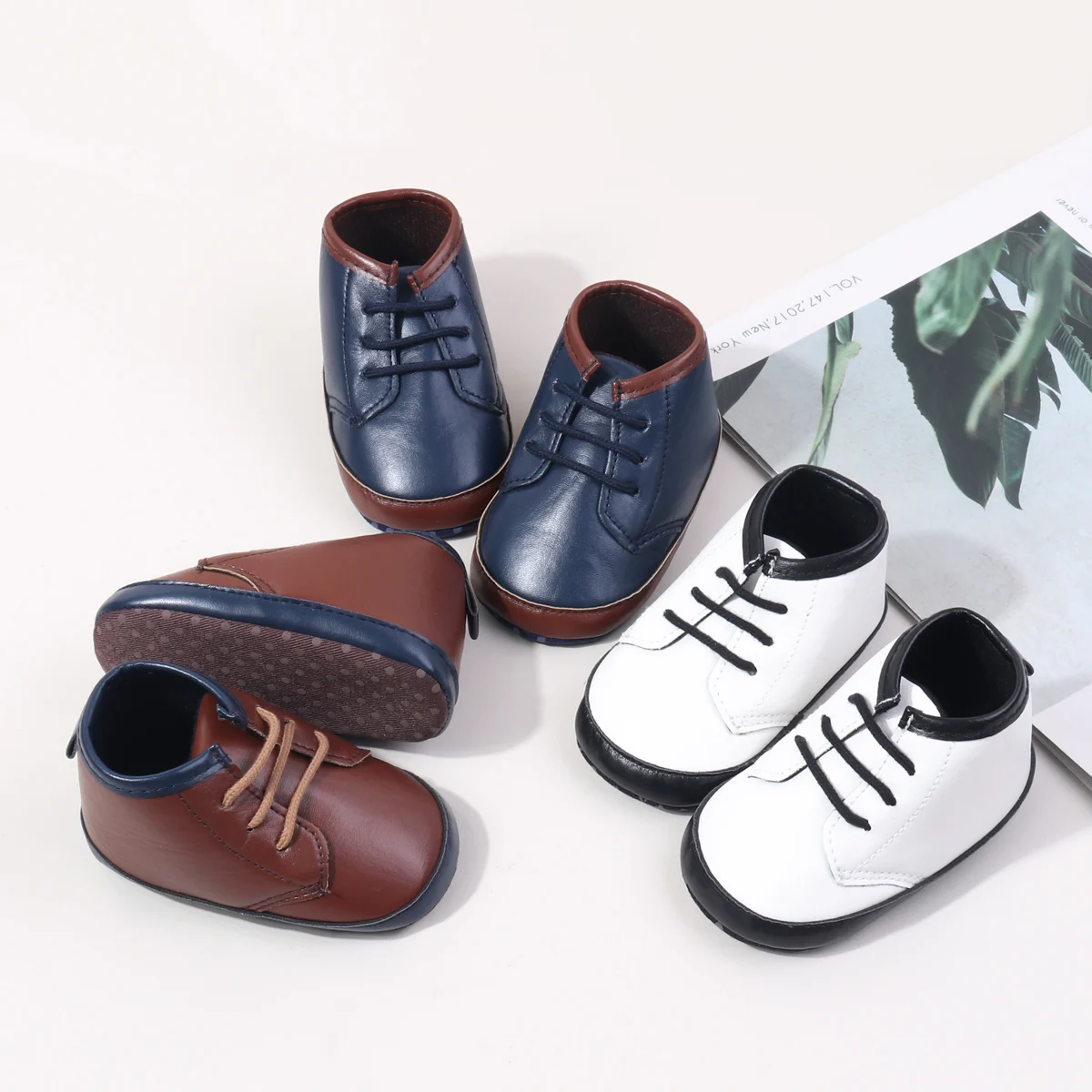 

Spring And Autumn Baby Boys And Girls First Walking Indoor Outdoor Toddler Shoes With High Quality TPR Sole For 0-18M Baby Shoes