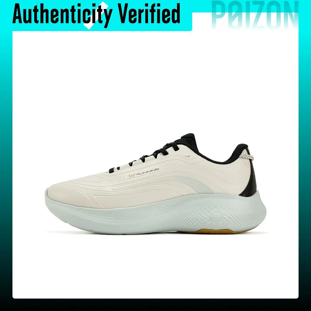 361° Cushioning, Wear Resistant Low top Casual Running Shoes Men's Oat Milk 672532212F-2