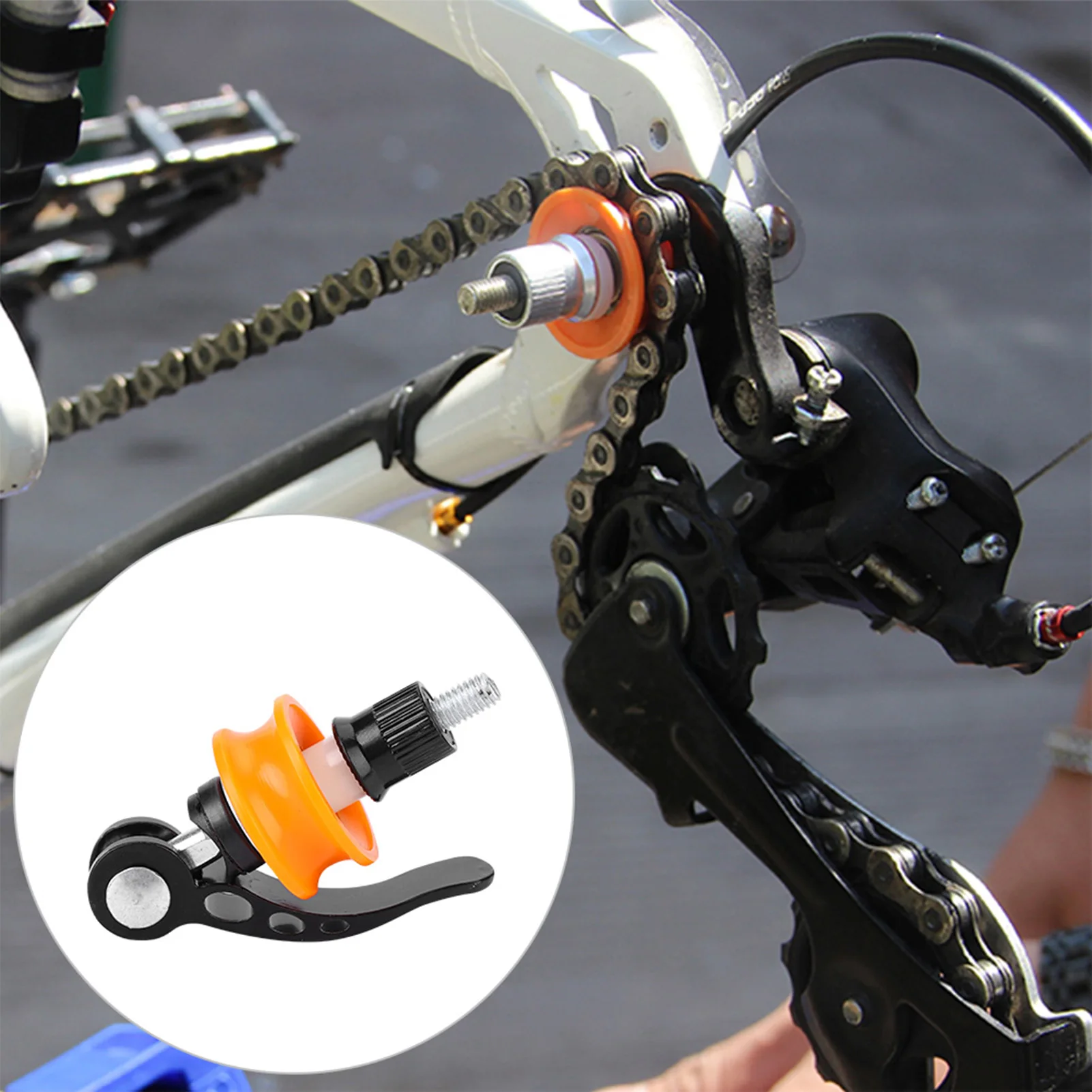 Chain  Chain  Bike Chain  Nylon Bike Chain  Cleaner for Cleaning Maintenance  Accessory