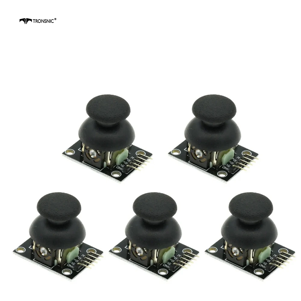 5Pcs For Arduino Dual-axis XY Joystick Module Higher Quality PS2 Joystick Control Lever Sensor