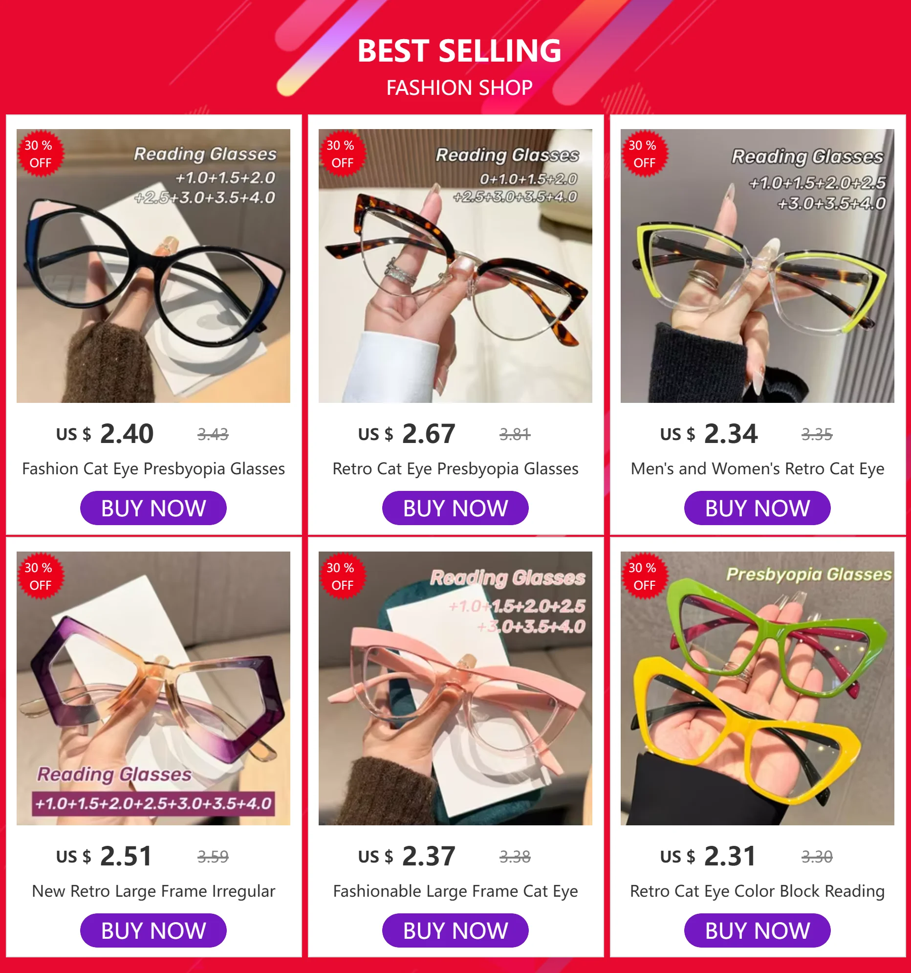Übergroße Cat-Eye-Lesebrille, farbblockierendes Design, grüne Glasse, Leopardenmuster, Presbyopie-Brille, Linie schmücken den Farbverlauf – Detail 1