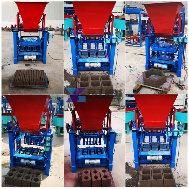 YUGONG Fully Automatic Concrete Brick and Paver Making Machinery