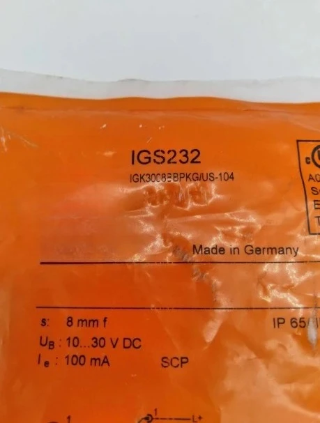 Brand New Original IGS232 Proximity Switch Fast Delivery