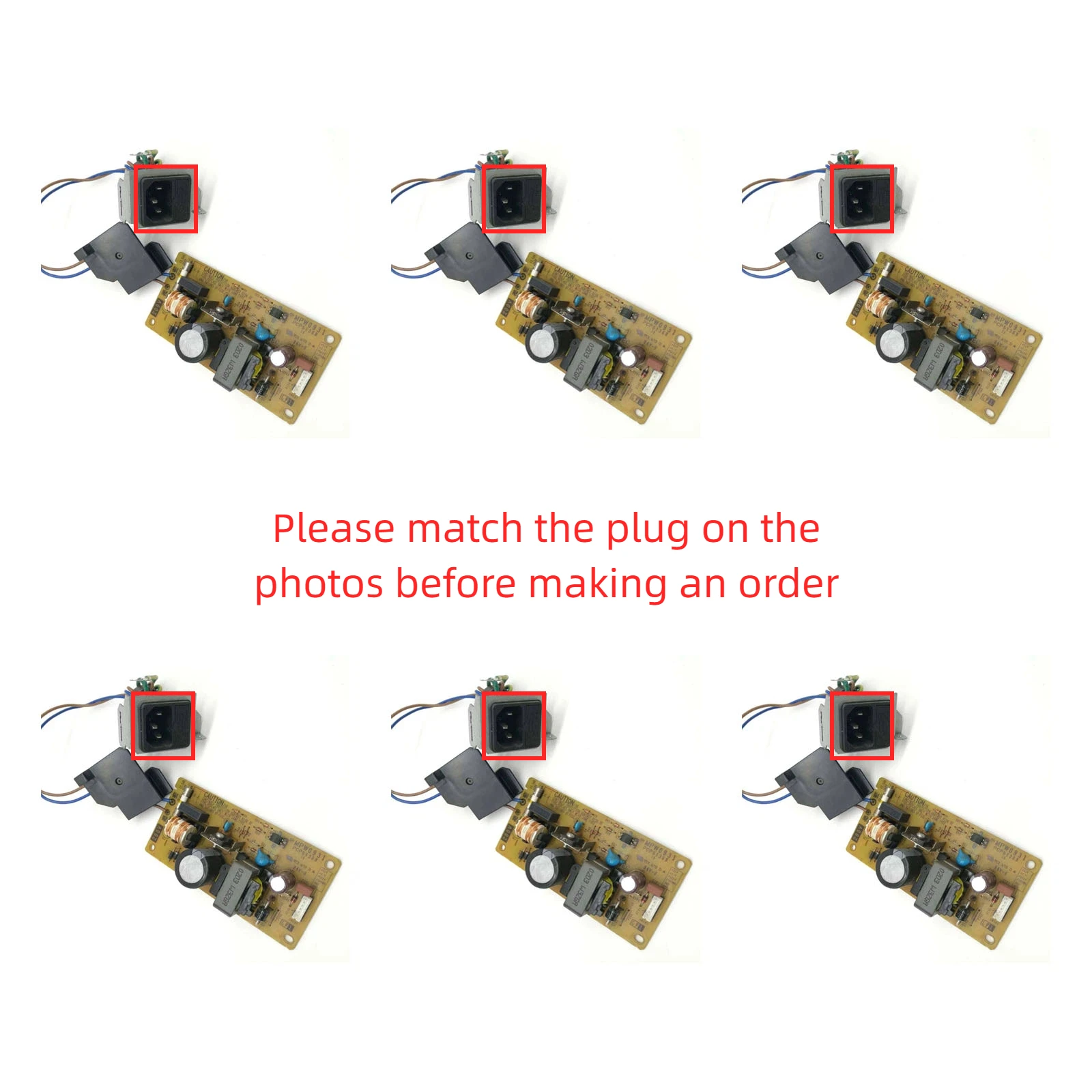 

6pcs Power Supply Board Fits For Brother MFC-J6510DW MFC-J6710DW MFC-J5910CDW MFC-J5610DW MFC-J5955DW MPW0931 MFC-J5910DW