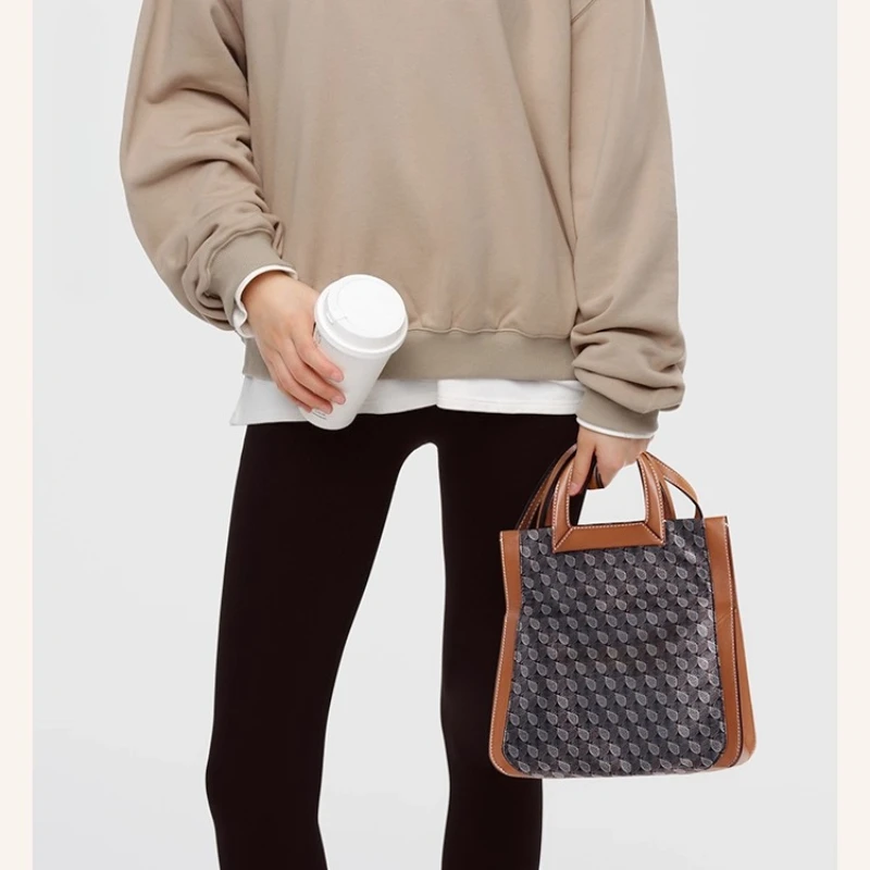 DISSONA 2025 bolso plegable para mujer, nuevo bolso de hombro con estampado Vintage, maletín de la suerte, bolso de viaje Unisex