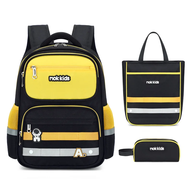 Saco de escola AOK para crianças, Bookbag para meninos e meninas, Proteção da Coluna, Estudantes da Primária, Preço de fábrica