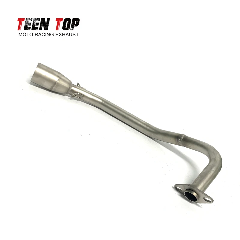 Factory Hot Selling Side Middle Pipe CB400 304 Stainless Steel Motorcycle Exhaust Pipe