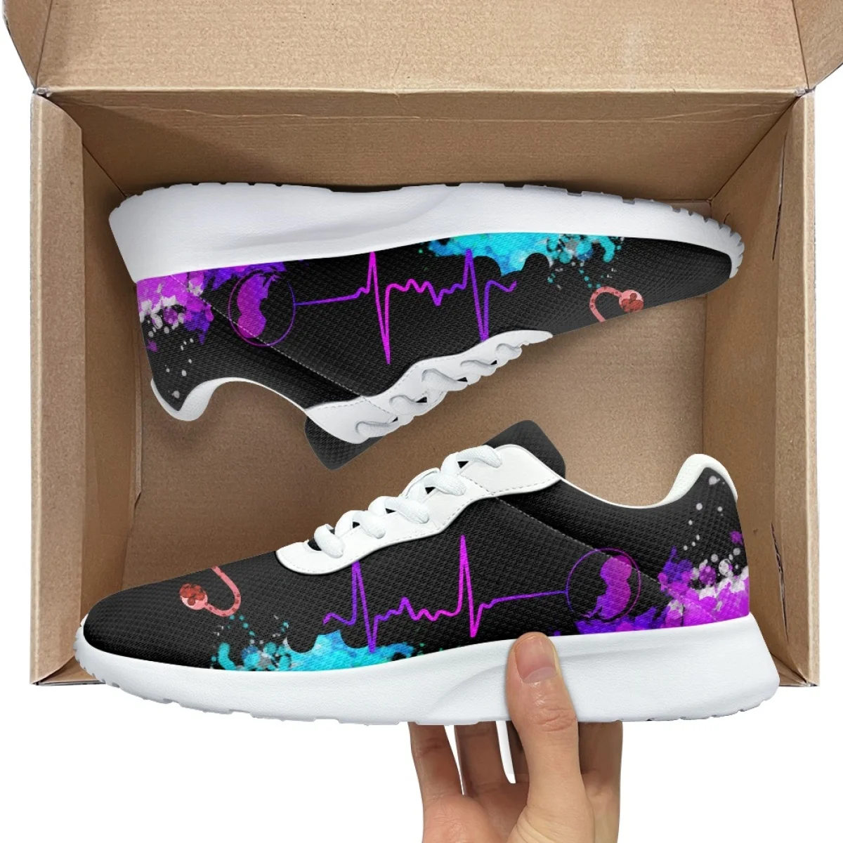 My Body My Choice Print Women's Training Jogging Shoes Fashion Sneaker Durable Gym Teen Sneakers Print On Demand tenis masculino