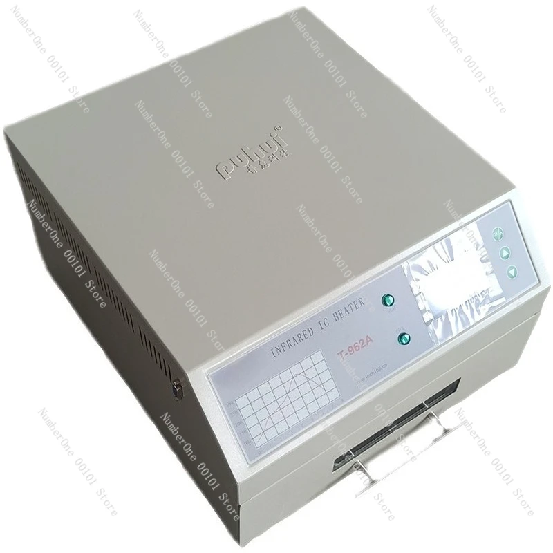 New T-962A Infrared IC Heater Desktop Reflow Oven Furnace BGA SMD SMT Reflow Soldering Station Machine