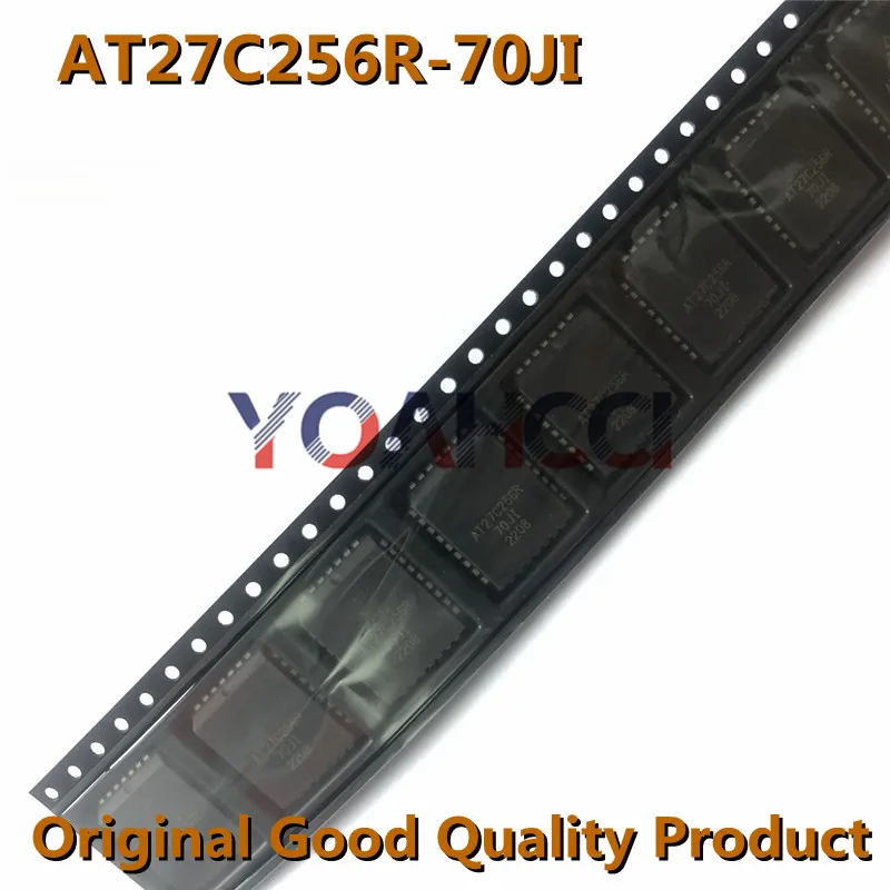 

AT27C256R-70JI (10pieces) Free Shipping AT27C256R PLCC32 Original Integrated IC Chip In Stock