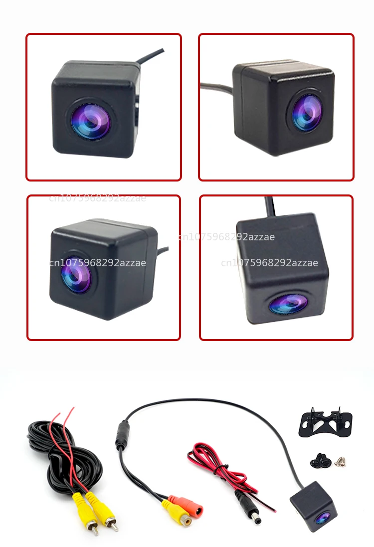 

170 ° AHD 1080P 720P Glass Lens Car Rearview Mirror Reversing