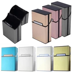 1/2PC Aluminum Cigarette Case Holder Pocket Box Storage Container Gift Box