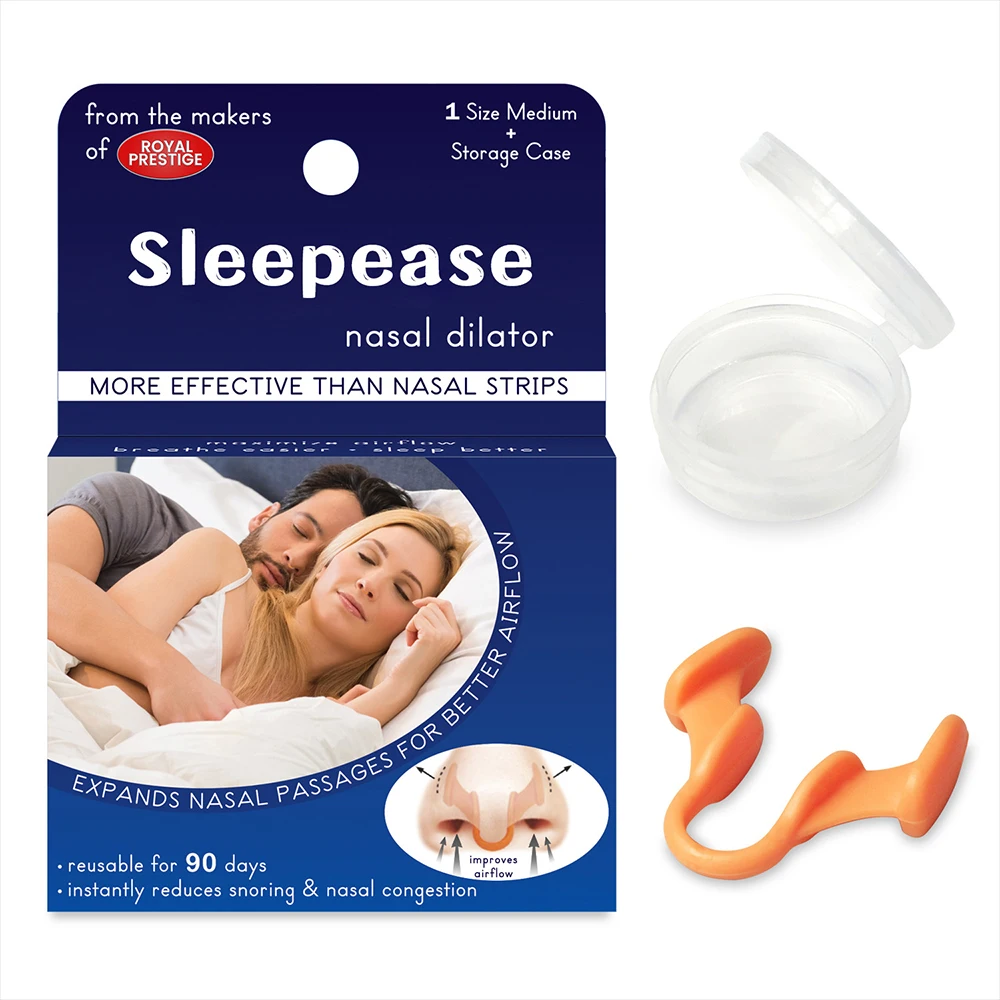 Nose Dilator Nasal Silicone Nose Clip Anti Snoring Devices Easy Breath Snore Stopper Help Breathe  Improve Sleep&Snoring