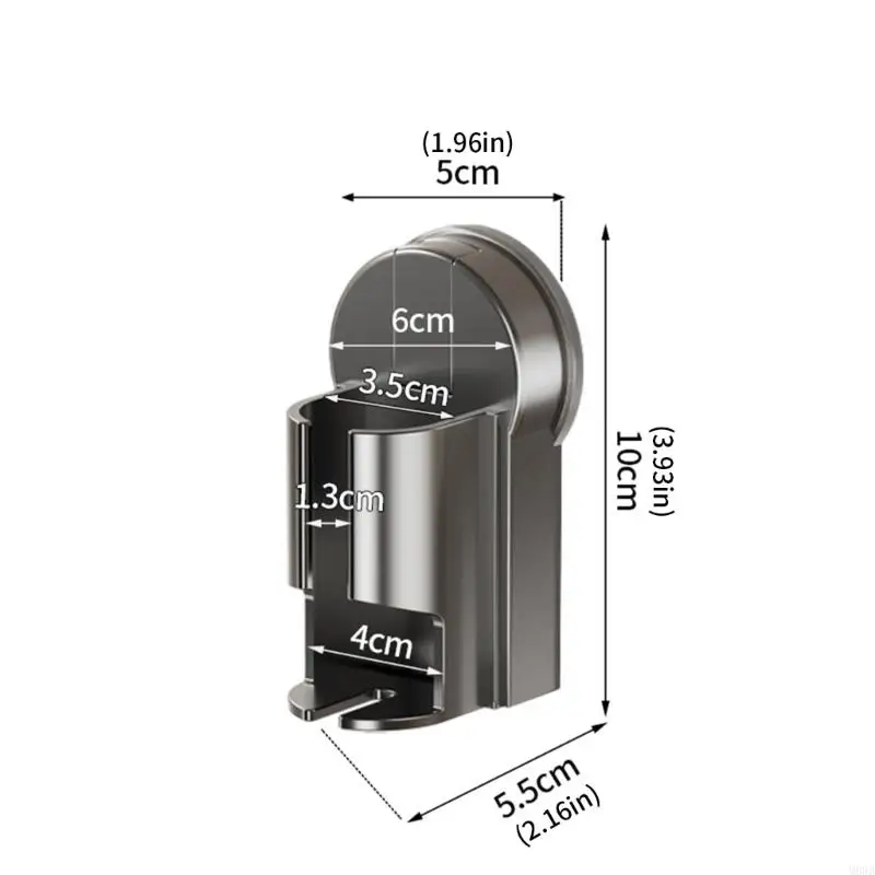 Hygienic Bathroom Support ABS Strong Aspiring Brush Organiseurs pour Home M89B