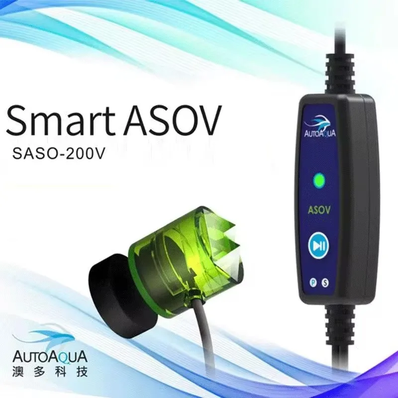 AUTOAQUA Smart SASO 200V Intelligent Anti overflow Float  Aquarium Valve for Seawater Fish Tank Water Supply  RO Machine