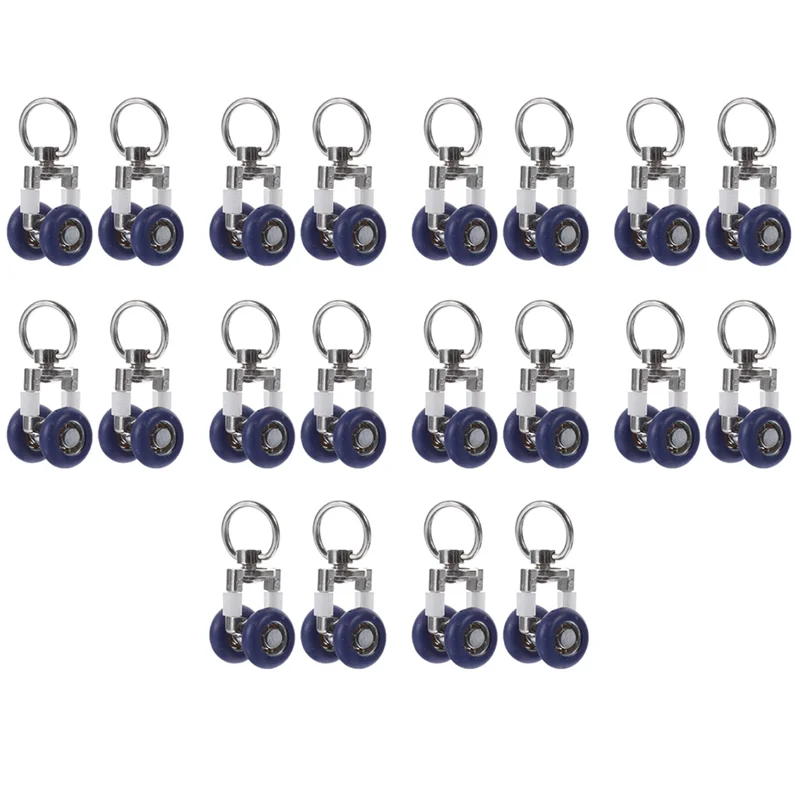 ABRS-Accessori per puleggia per tende Accessori per albero a rulli per puleggia per binario guida Ruota sospesa