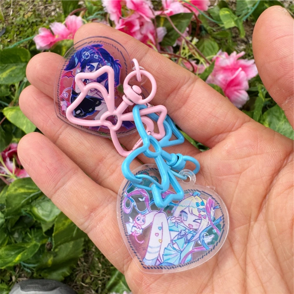 ゲーム NEEDY GIRL OVERDOSE レインアメ コスプレ衣装 キーホルダー キーチェーン ペンダント アクセサリー 小道具 ギフト