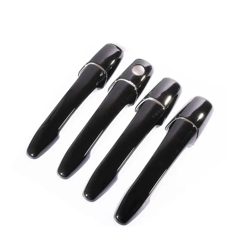 

Для Lincoln MKX 2007-2013 Lincoln MKZ Zephyr 2006-2012 черный хромированный аксессуар для дверной ручки наклейка Стайлинг автомобиля