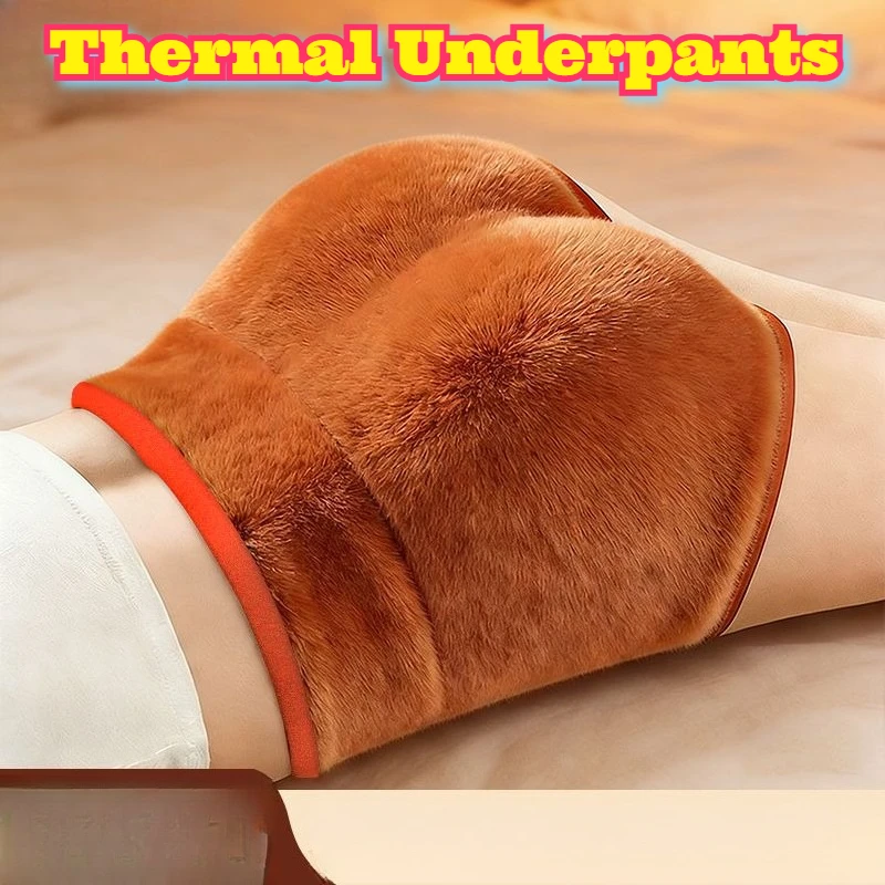 Mulheres velo completo forrado térmico cintura alta barriga controle calcinha reforçada volta cintura frente volta calor inverno conforto shorts