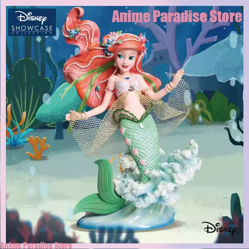 

Genuine Disney Anime Little Mermaid Ariel Action Figure Toys Collect Ornaments Ariel The Princess Room Decor Doll Gift For Girls