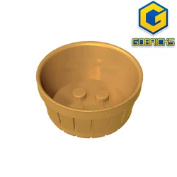 Gobricks GDS-M235 Barrel Half Large compatible with lego 4424 Assembles Building Blocks children's toys
