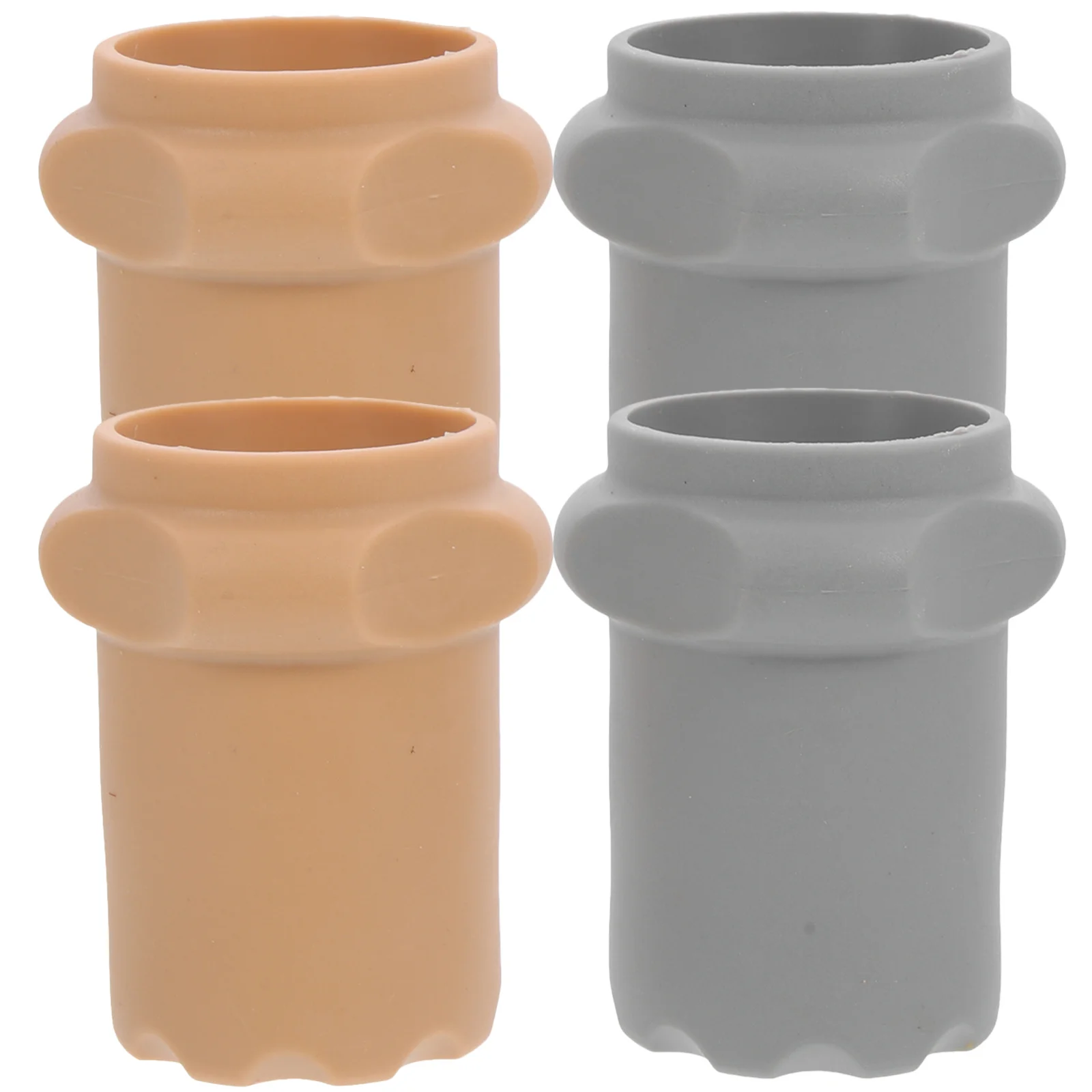 

4pcs Microphone Anti-Drop Sleeve Silicone Shockproof Cover For Ktv Mic Durable Non-Slip Protective Accessories