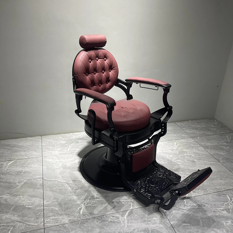 Barber Shop Hairdressing Chair Cosmetic Chair Lifting Rotating Reclining Chair Beauty Salon Health Care