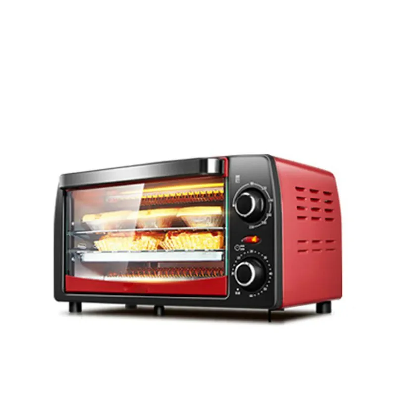 12L automatyczny Mini piekarnik elektryczny 220V 1050W domowy piekarnik do pizzy grill do mięsa maszyna do pieczenia chleba sprzęt kuchenny