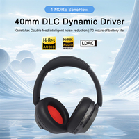 1MORE SonoFlow HC905 Wireless Bluetooth Headsets Active Noise Reduction Headworn HIFI Music Earphones 70H Long Range Headphones