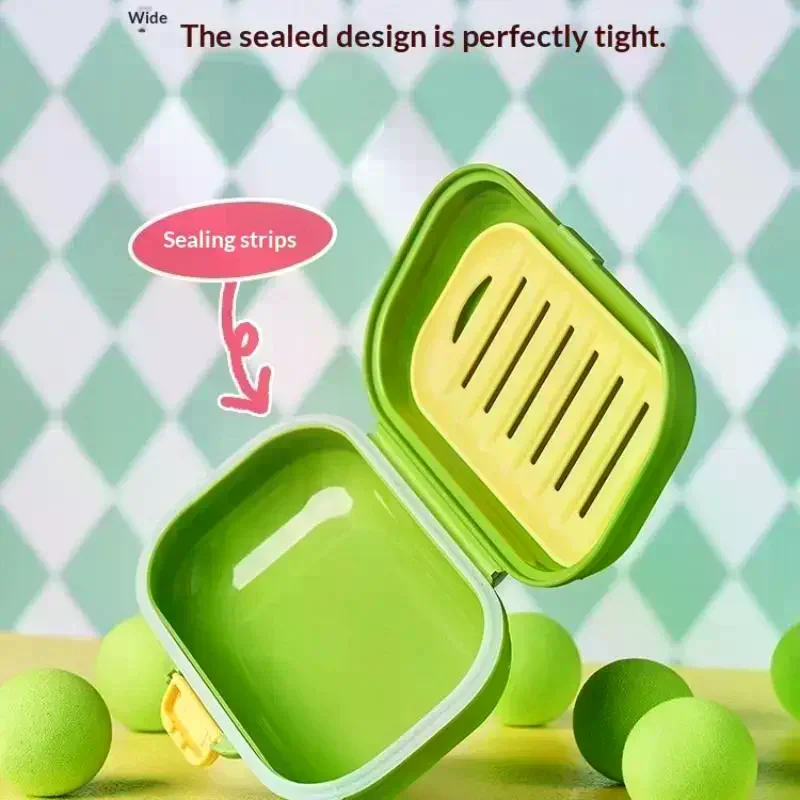 

Дорожный герметичный контейнер для твердого мыла и шампуня, непротекаемый, для кемпинга