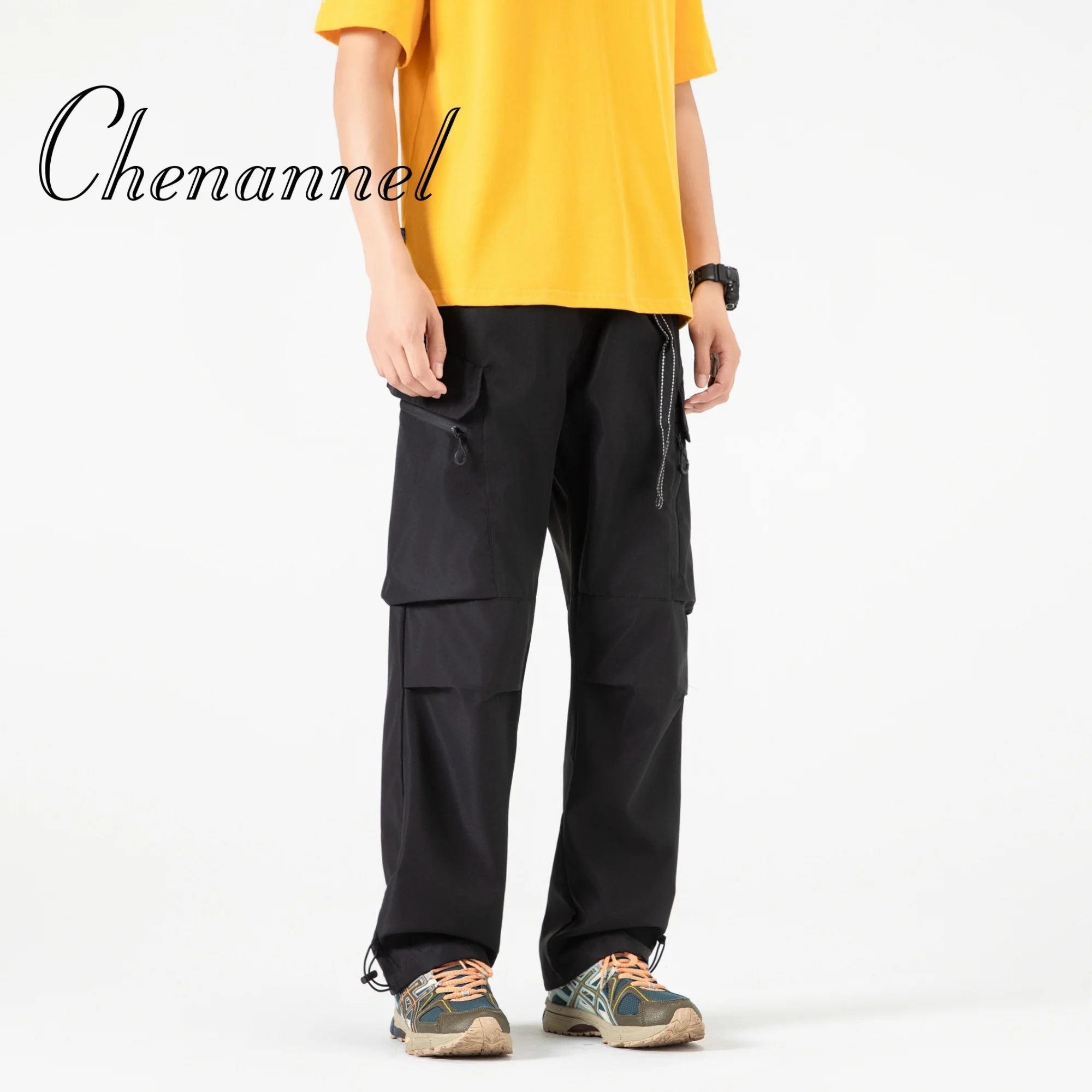 

Men's work pants, casual pants, autumn new style American pants, men's loose long pants