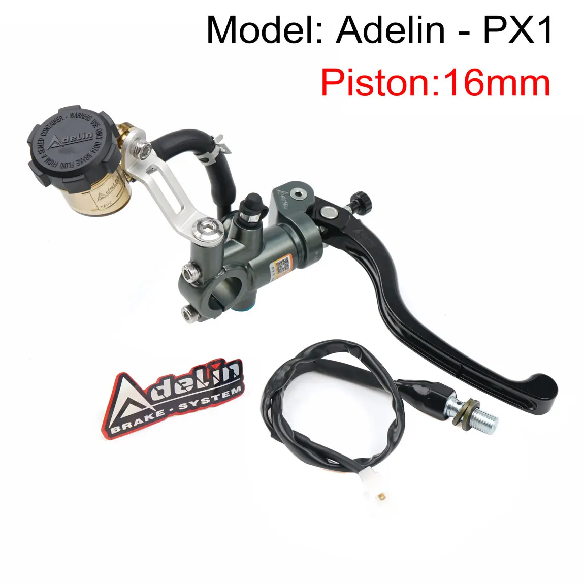 Universal Adelin PX1 Motorrad Radial Montage Bremse Kupplung Hauptzylinder Lenker Motorrad Hydraulikpumpe Bremsen Hebel